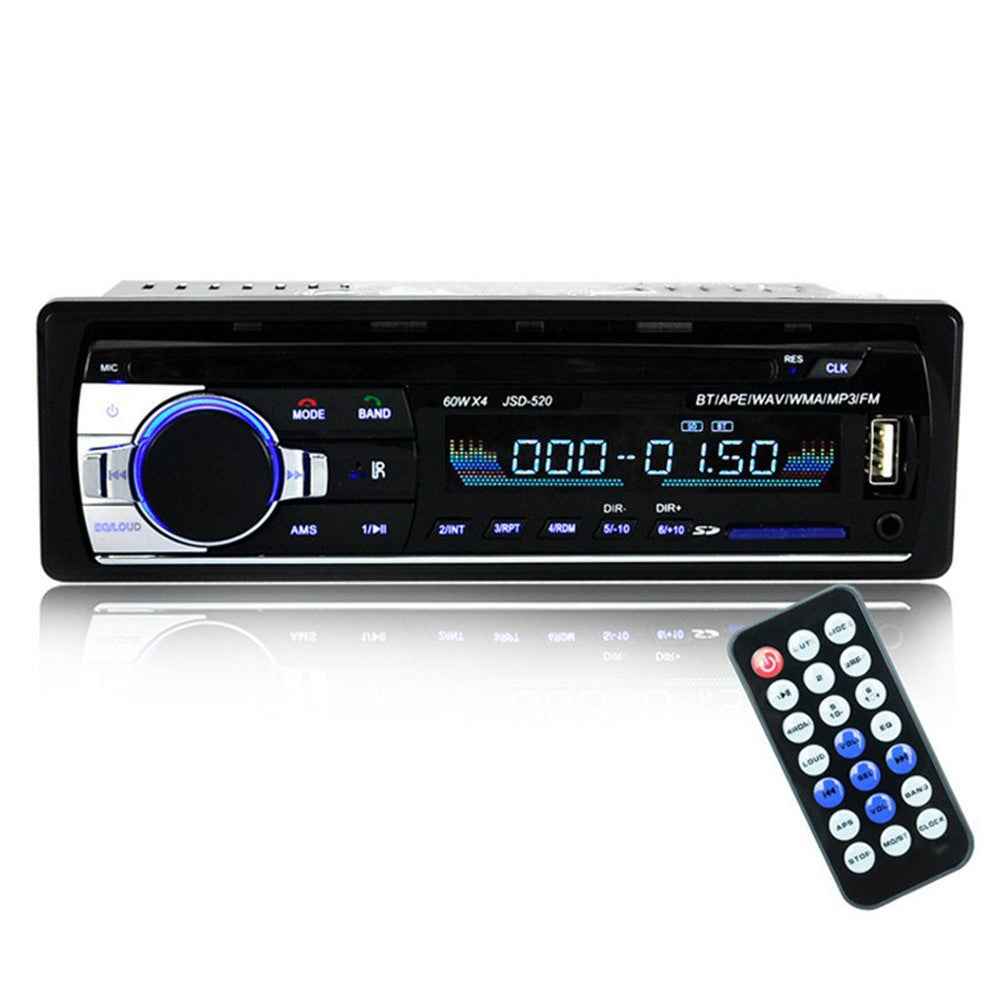 JSD520 Bluetooth-compatible Car Radio Stereo HeadUnit Player In-dash MP3 /USB/SD/FM/iPhone Non CD