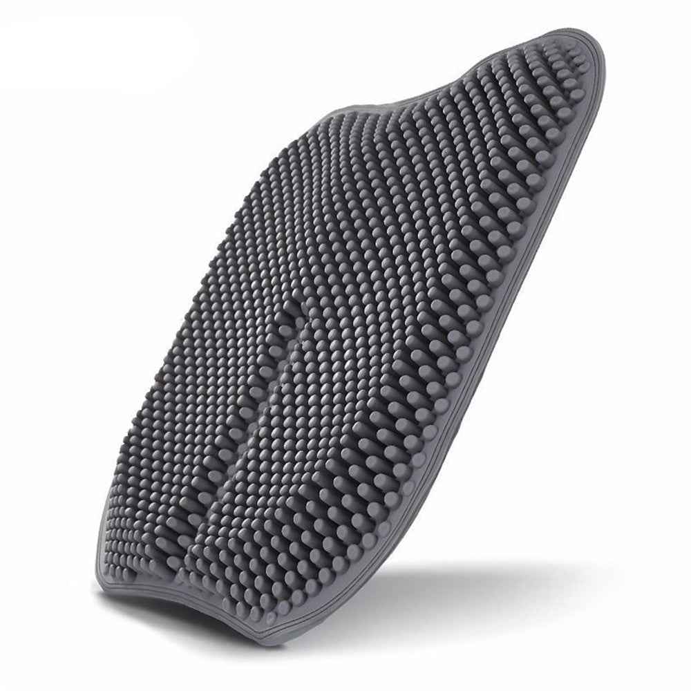Breathable Cool Silicone Car Seat Cushion Massage Non slip Chair Sofa Seat Pad Mat - Grey