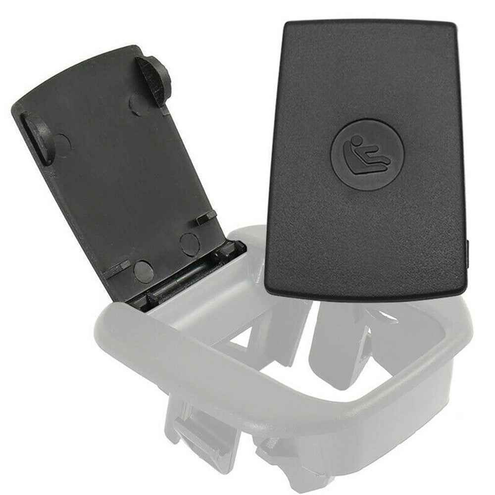 Car Accessories Rear Child Seat Safety Belt Anchor Cover for BMW X1/E84 3 Series E90/F30 - Black/Single Cover