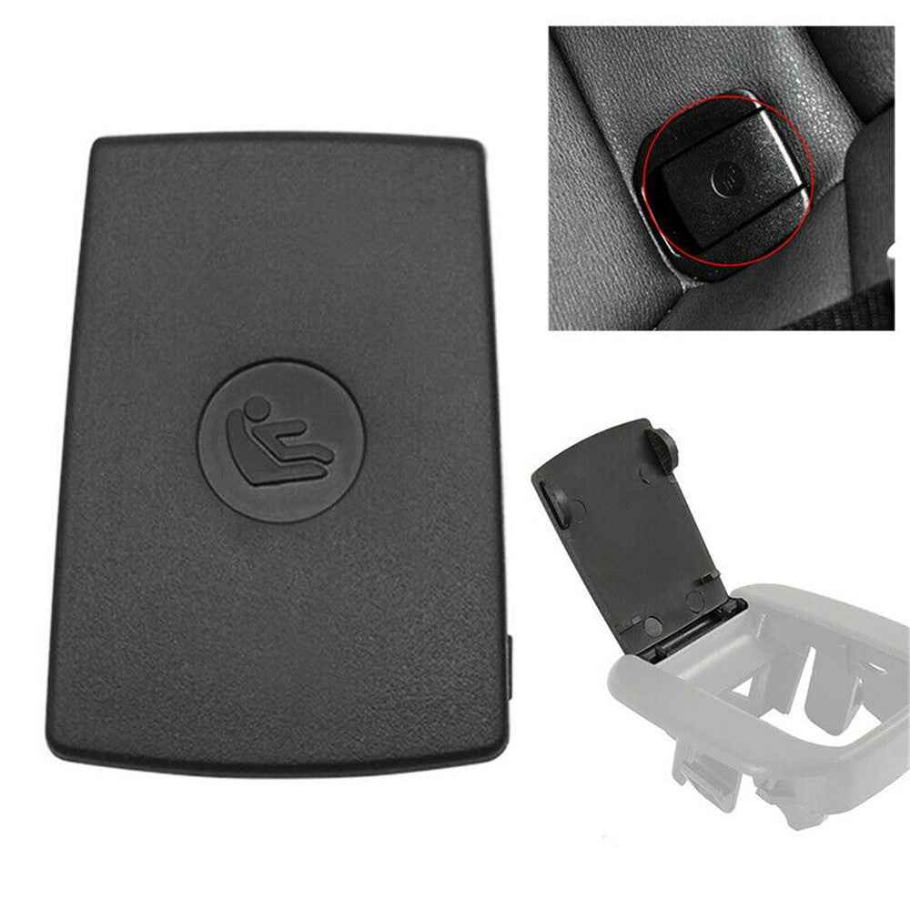Car Accessories Rear Child Seat Safety Belt Anchor Cover for BMW X1/E84 3 Series E90/F30 - Black/Single Cover