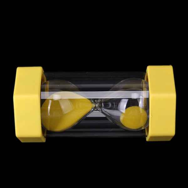 Assorted Color Time Hourglass Sandglass Sand Timer Kitchen 3 Min Yellow
