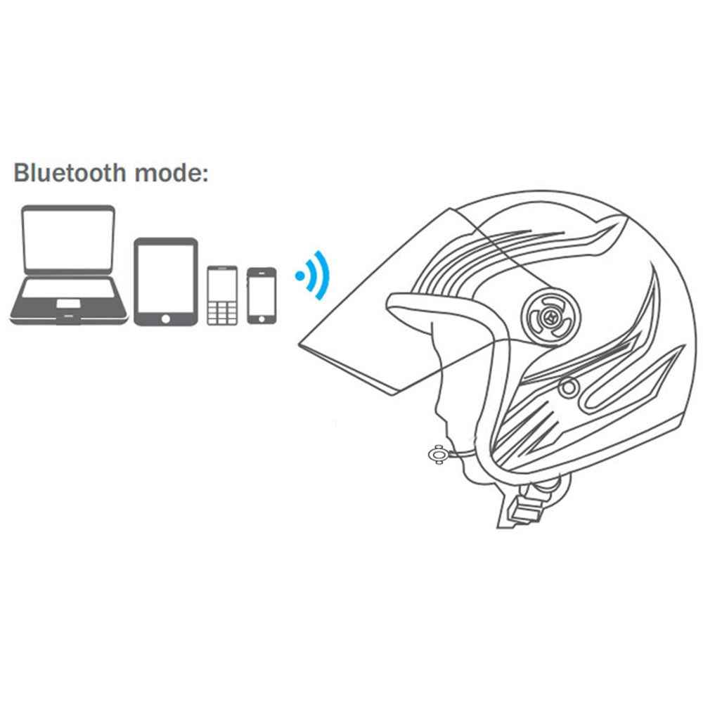 MH02 Motor Wireless Bluetooth-compatible 4.0 Handsfree Headset Motorcycle Helmet Speaker