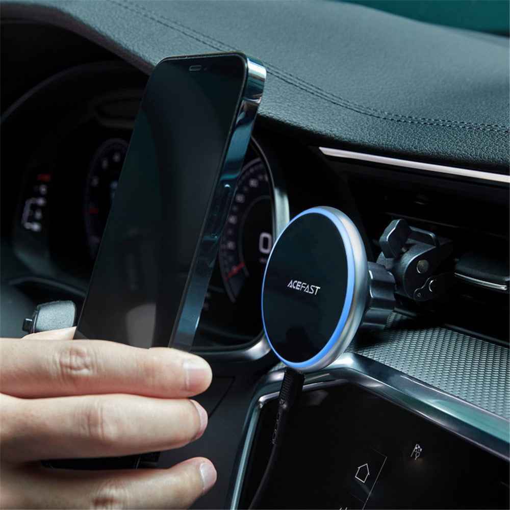 ACEFAST D3 Wireless Charging Magnetic Absorbed Car Charger Holder