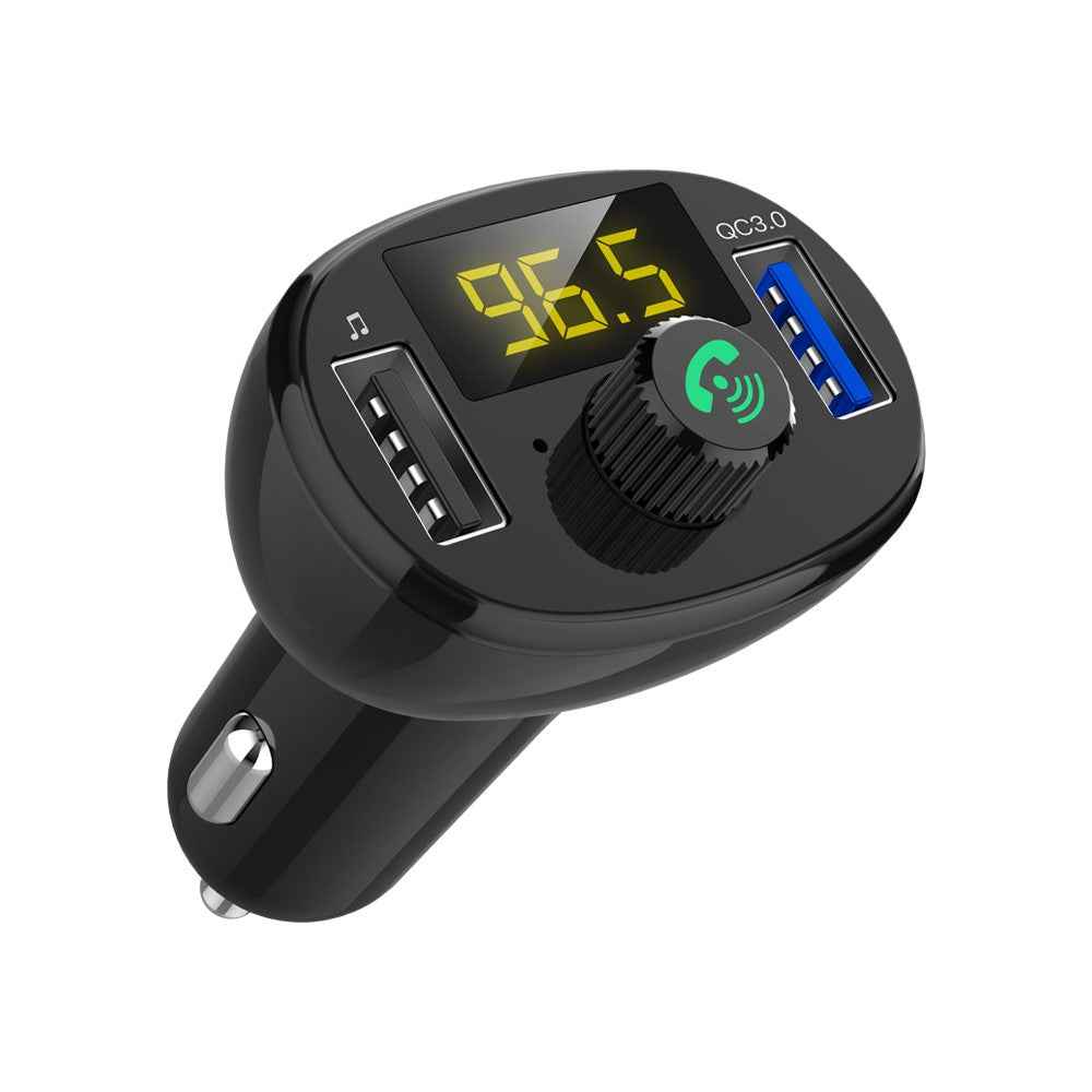 Wireless FM Transmitter Bluetooth-compatible Car Charger MP3 Player for Vehicle
