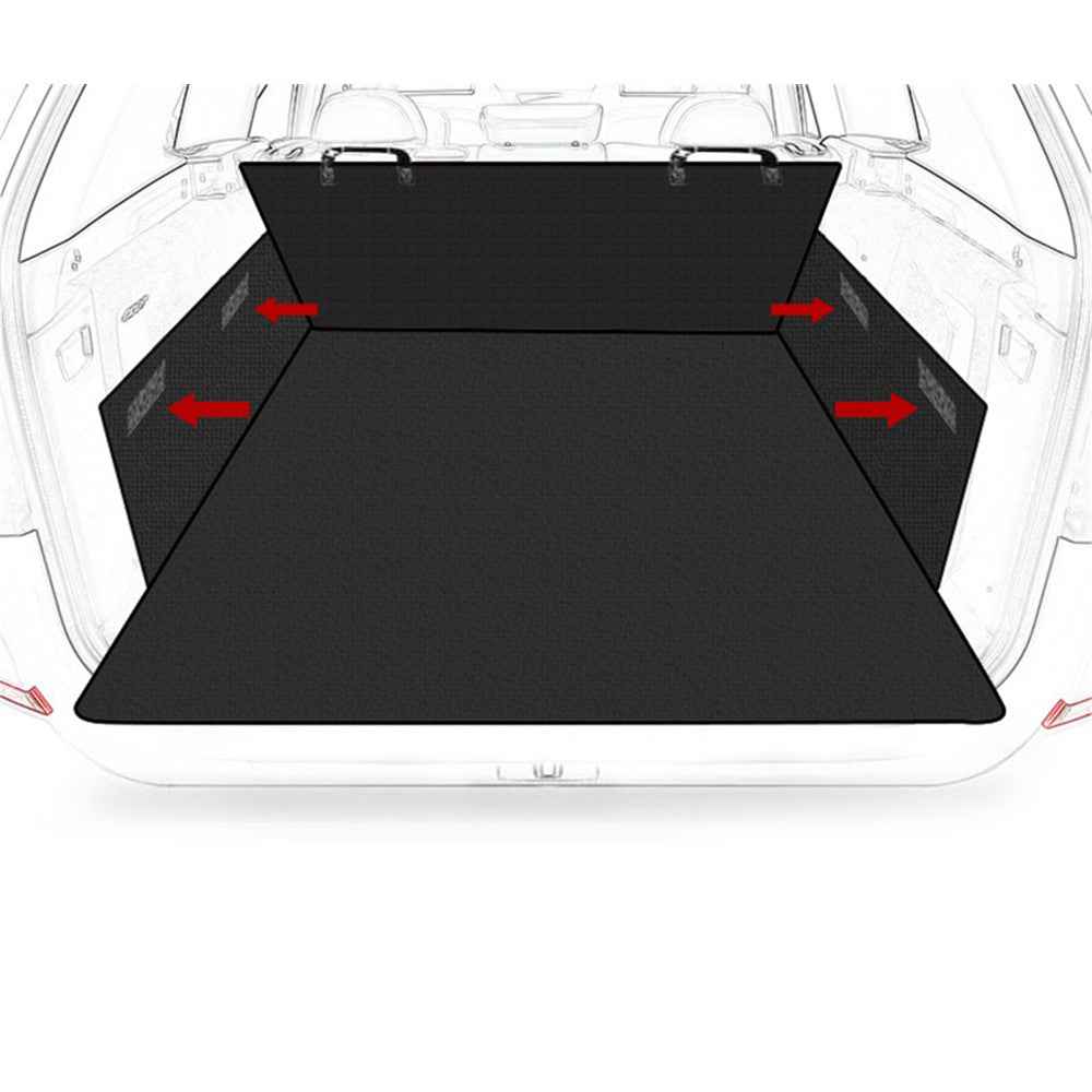 Pet Pad Car Mat Waterproof Oxford Cloth Anti-dirt Pad Dog Car Pads Dog Seat Cover - Black