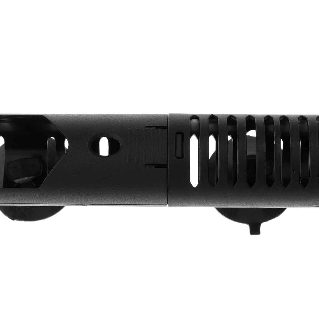 Aquarium Heater Guard Protector w/ Suction Cups - Black