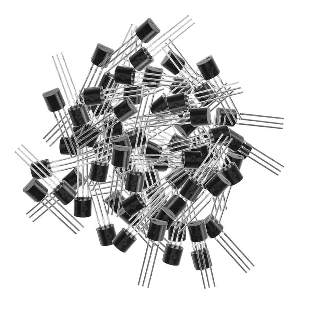 100pcs 2N3904 TO-92 NPN Transistor