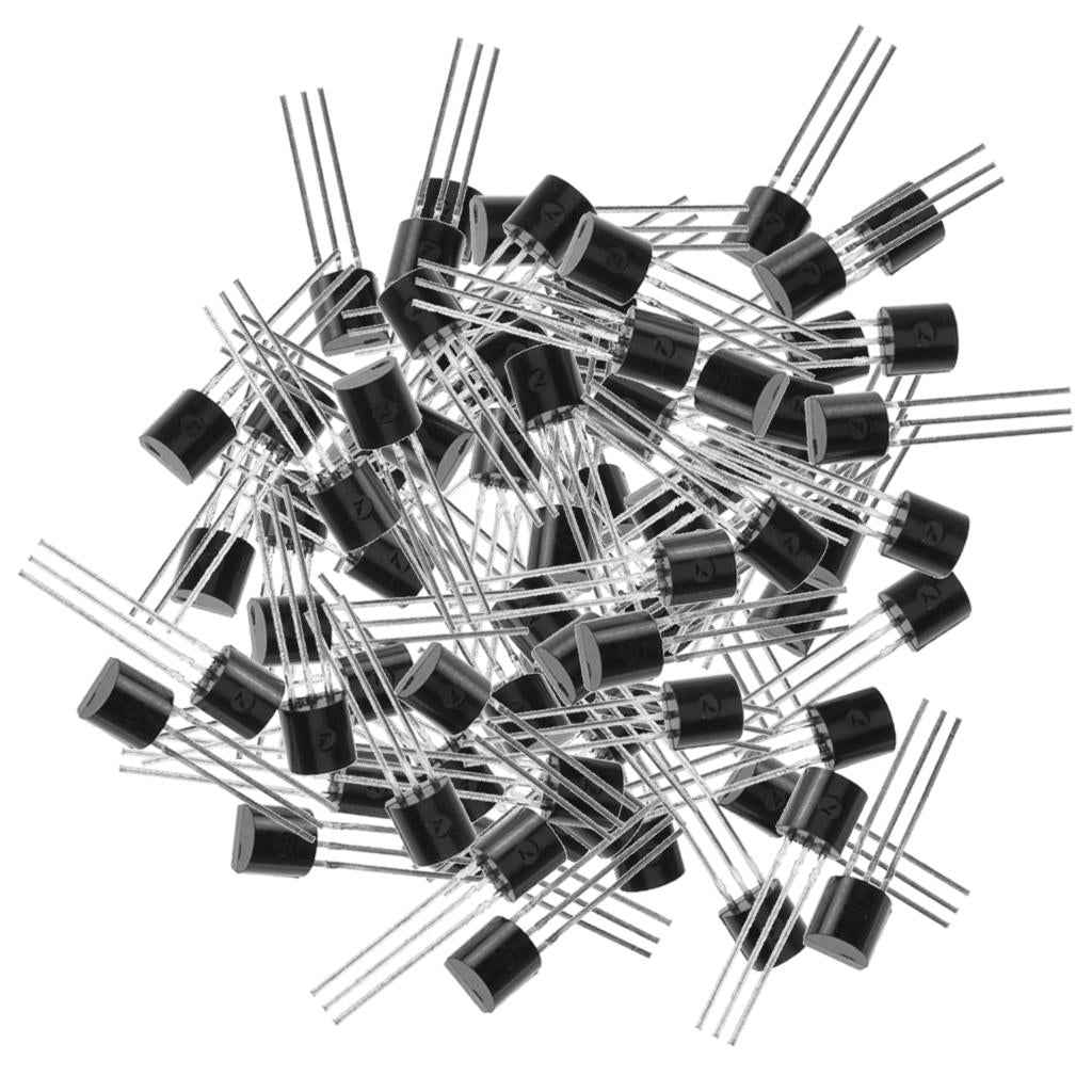 100pcs 2N3904 TO-92 NPN Transistor