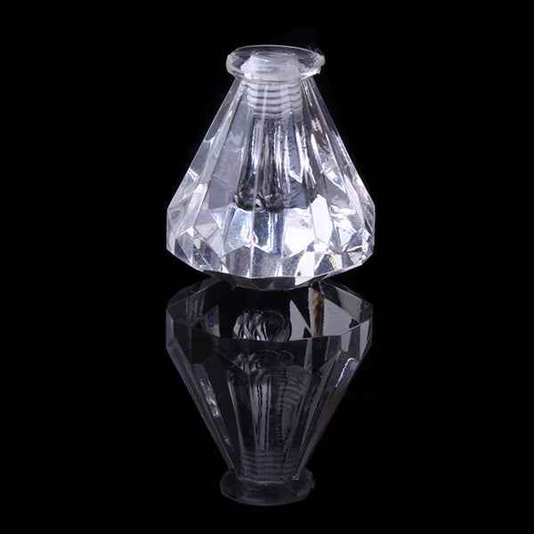 5x Clear Faceted Small Drawer Knob Cupboard Cabinet Pull Handle