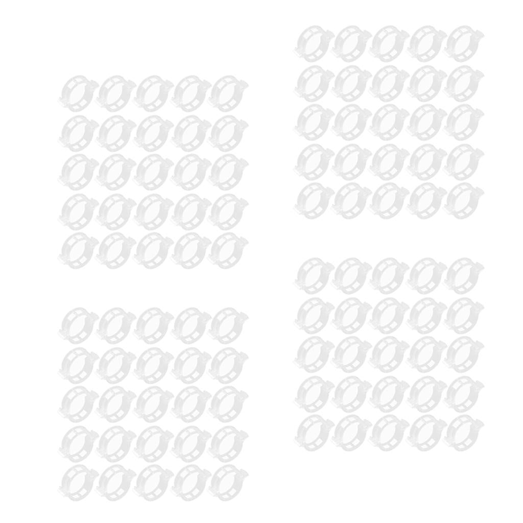 400pcs Tomato Clips Connect Pepper Cucumber Vines to Twine DIY Greenhouse