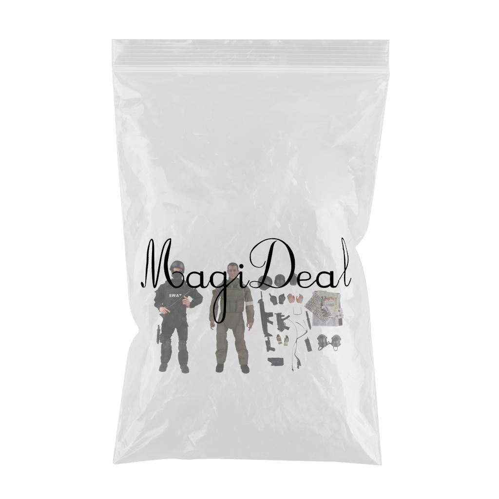 1/6 Special Forces Soldier Combat Desert SWAT 12 Action Figures Equipmental"