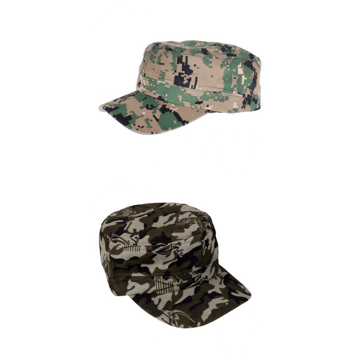 2pc Cappello Mimetico Militare Baseball Cap Camuffamento Uomo Donna Camo Hat