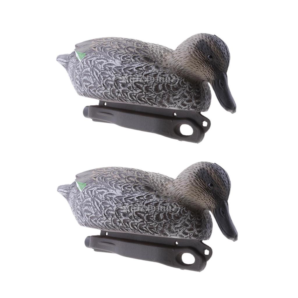 2 Piece Realistic Decoy Pest Control Garden Scarer Scarecrow Female Duck#2
