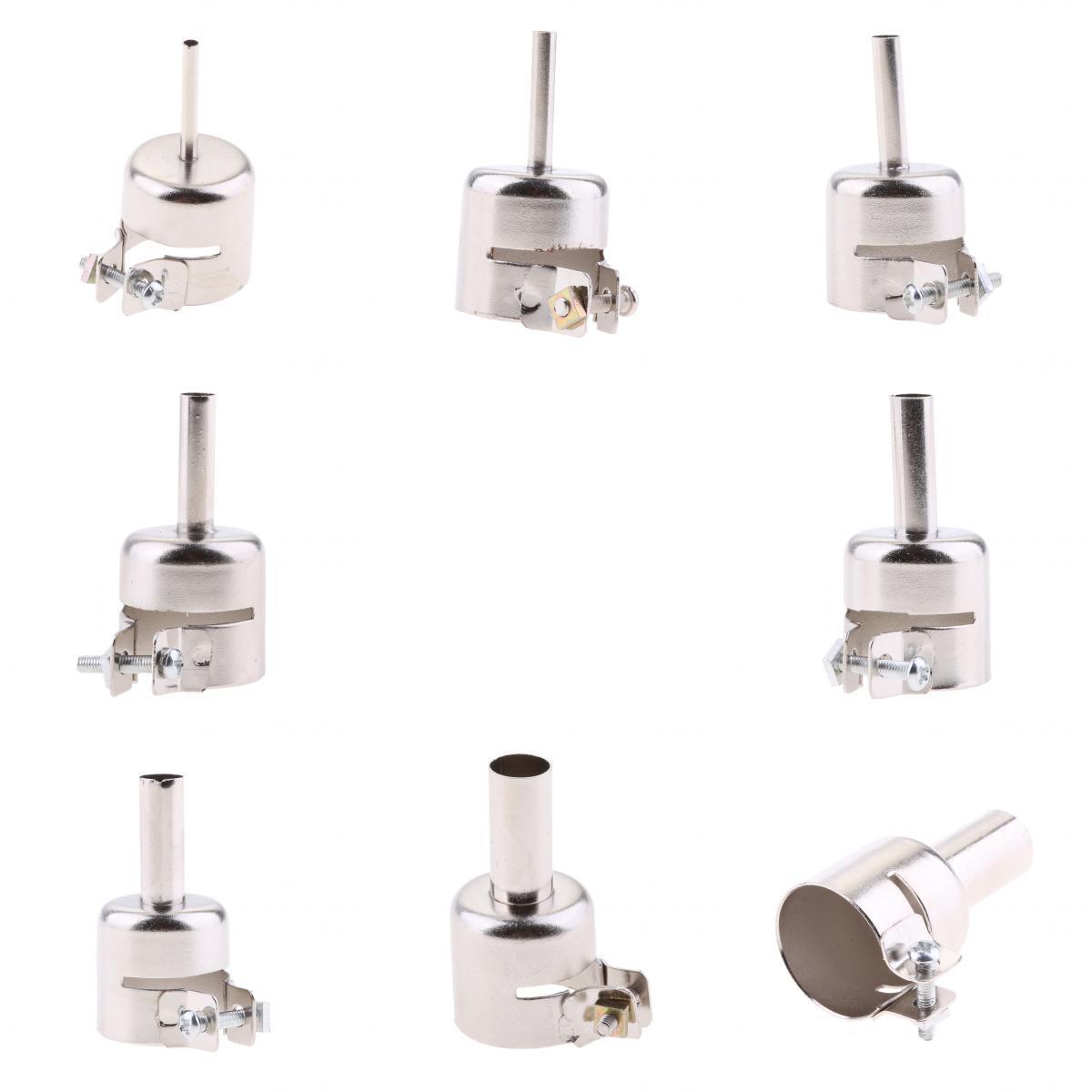 8 x Universal Heat Nozzle Hot Air Mouth Heat Resisting Tool