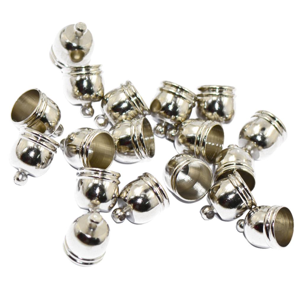 30Pieces Mixed Brass End Bead Cap Tip Jewelry Findings Craft DIY Making