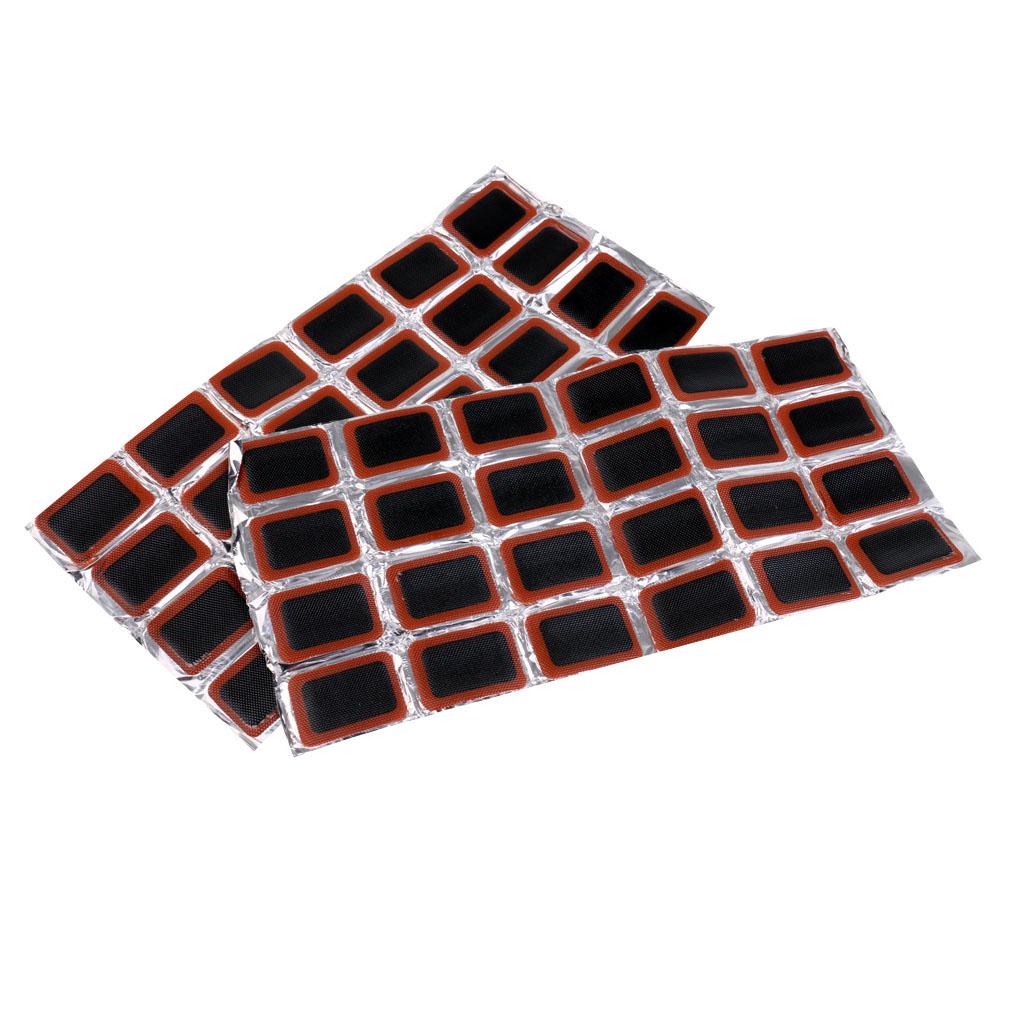 16.5cm Bike Pump Extension Hose+48 Rubber Bike Puncture Patches