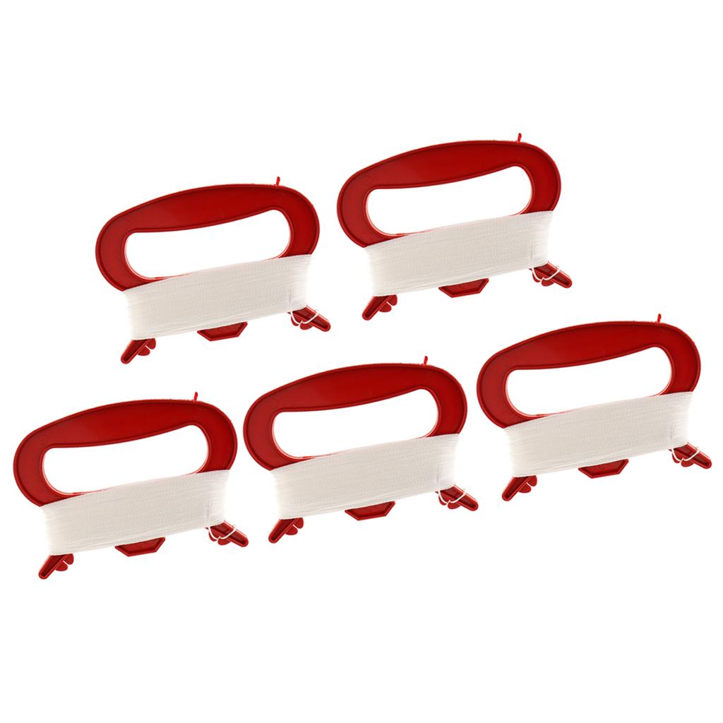 5x 100m Kite Line String & Kite Handle for Fishing Camping Outdoor Activity