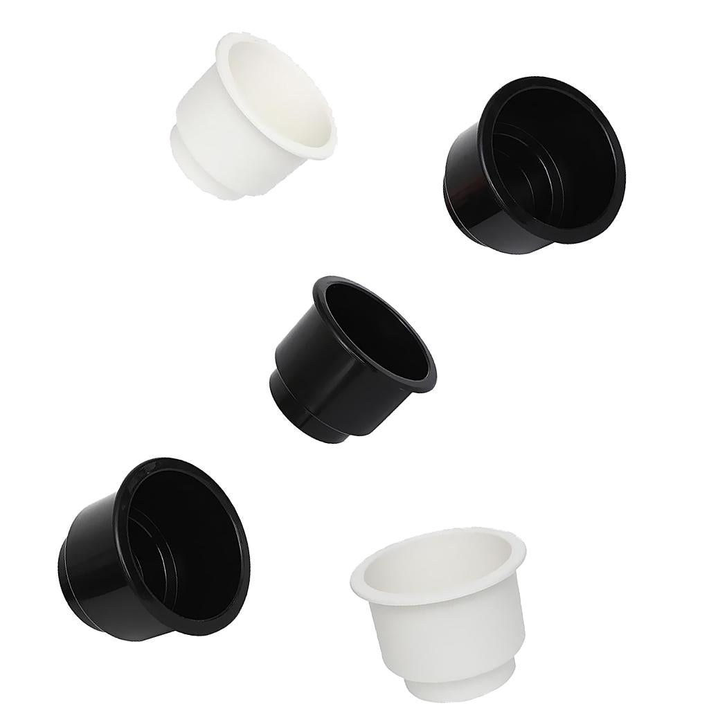 5 Pieces Recessed Cup Drink Holder for Marine Boat Car RV