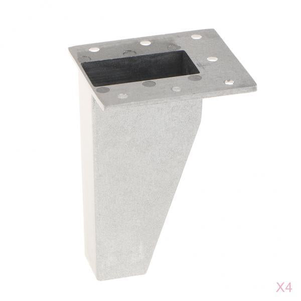 4Pcs Metal Furniture Sofa Leg Anti-damp Feet for Couch Chair Cabinet 10cm