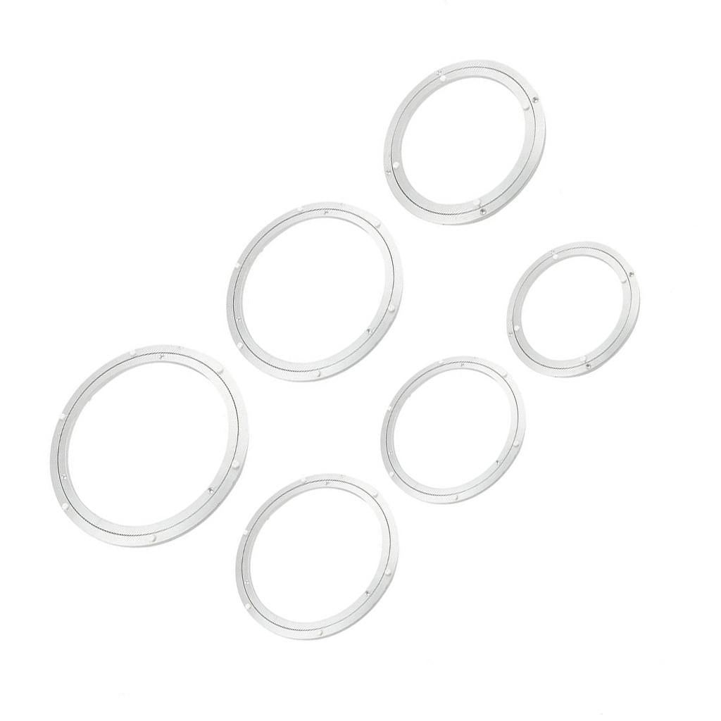 Aluminum Alloy Round Rotating Turntable Lazy Susan 5.5+8+10+12+14+16 Inch