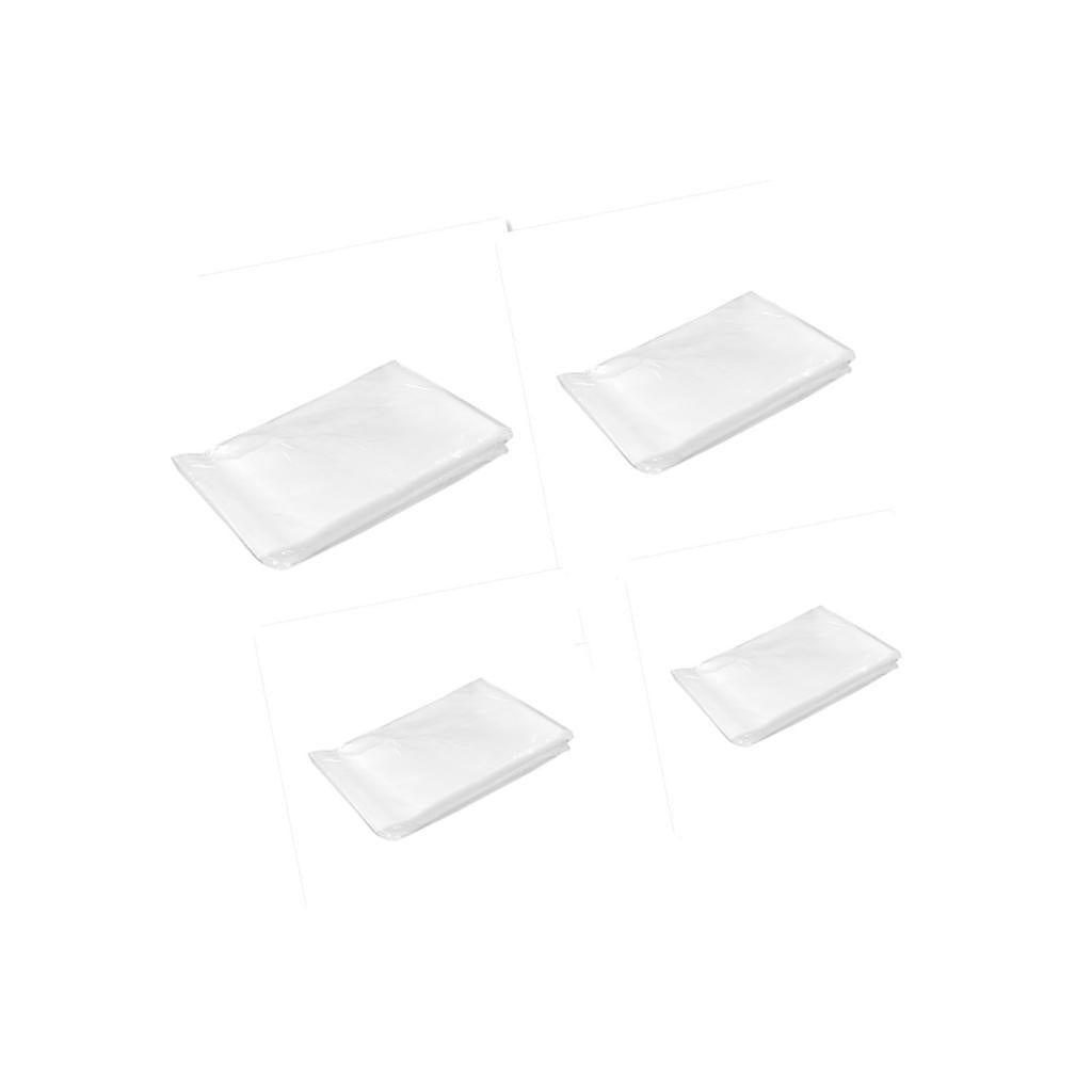 400 pieces Self Adhesive Cookies Bag Gift Biscuits Candy Package 4 Sizes