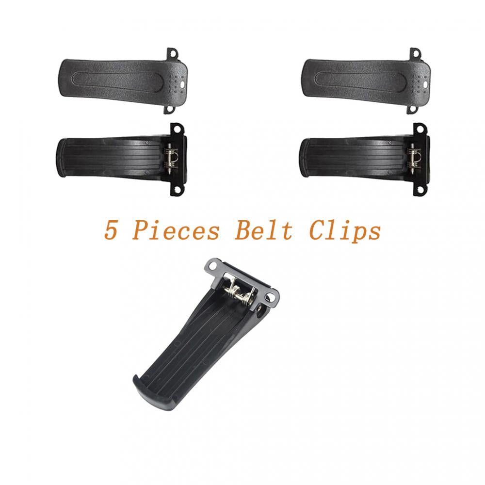 5 Pieces Belt Clip for BaoFeng BF-666s 777S 888s Two-way Radio Walkie Talkie
