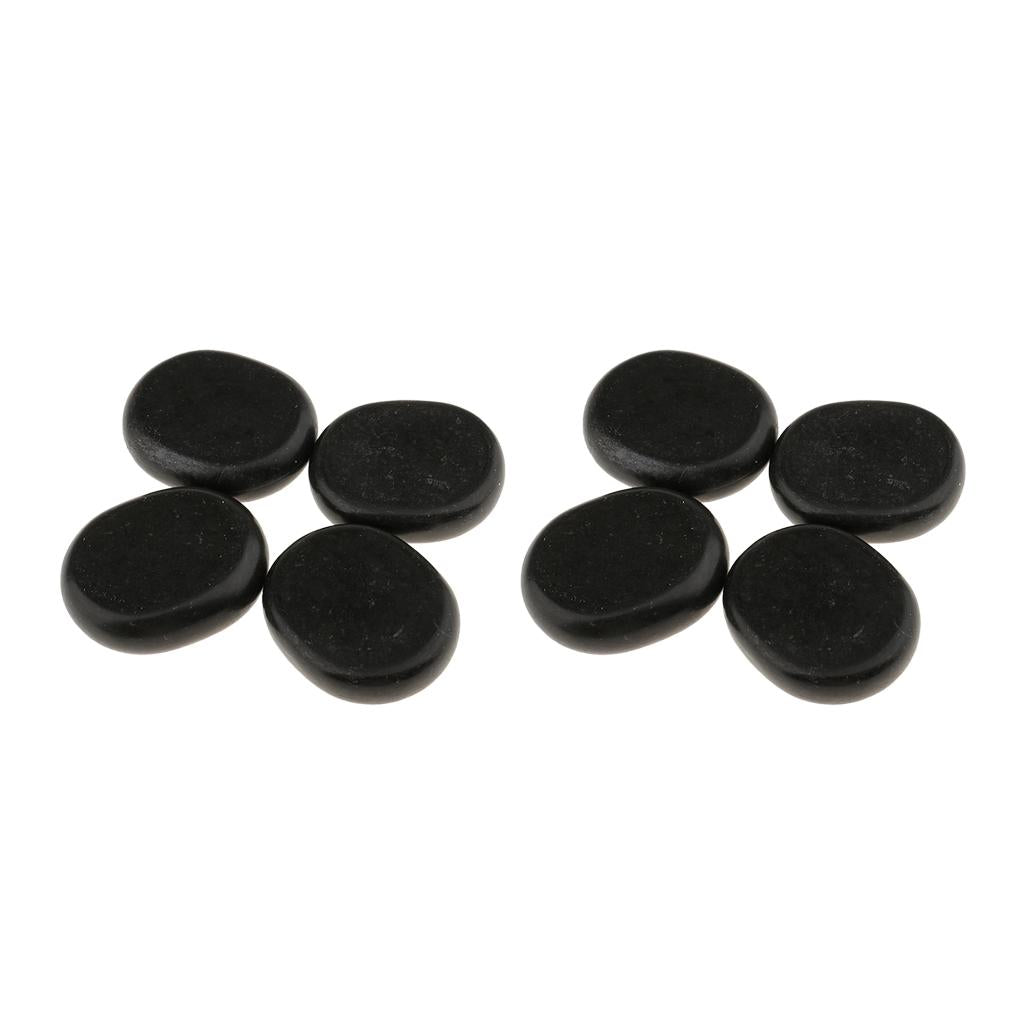 8pcs/ lot Large Hot Spa Rock Basalt Stones Massage Natural Stone 6*5cm