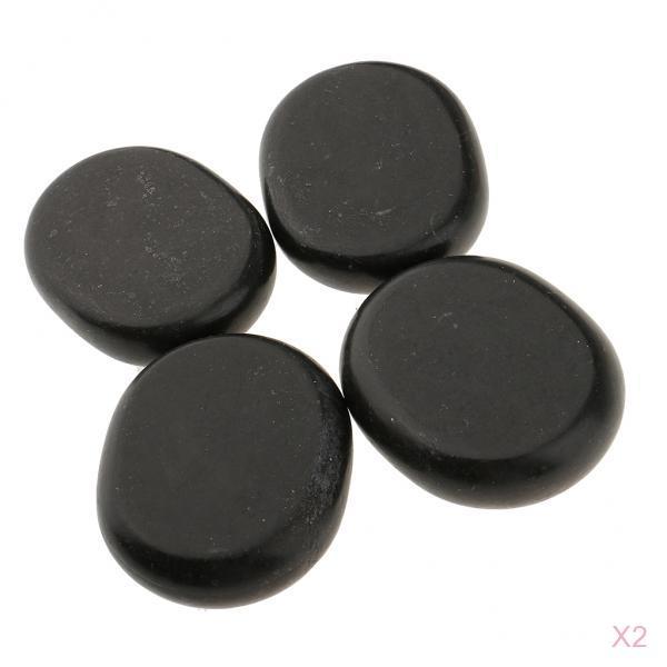 8pcs/ lot Large Hot Spa Rock Basalt Stones Massage Natural Stone 6*5cm