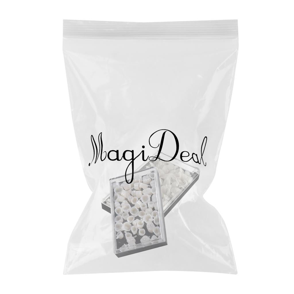 120Pieces Dental Whitening Veneers Teeth Anterior Molar Temporary Crown Set