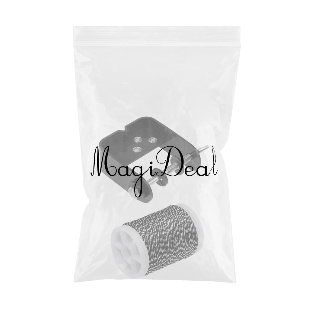 Bow String Server String Serving Tool + 110m String Serving Thread Black