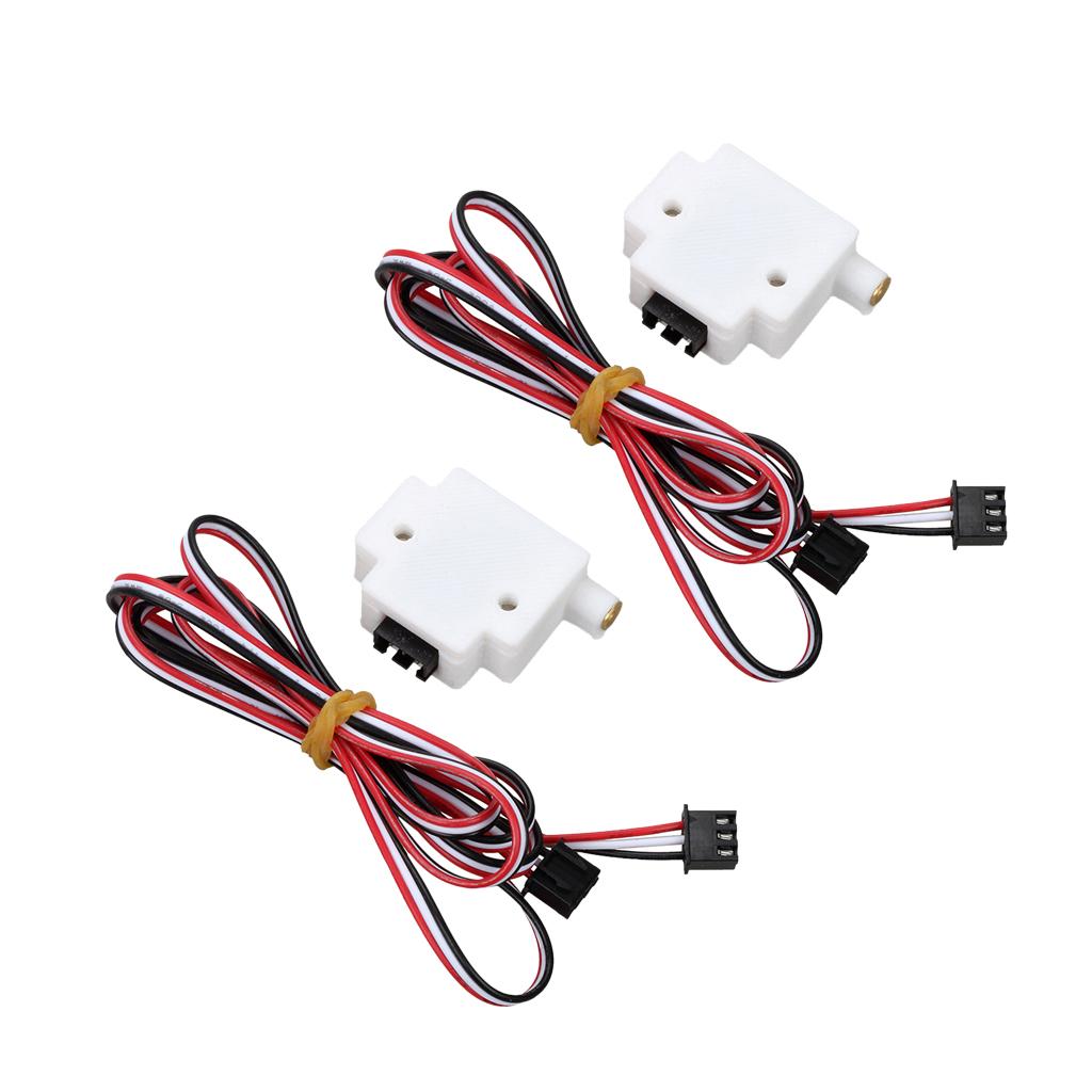 2 Pieces 3D Printer Part Detection Module for 1.75mm Filament Monitor Sensor
