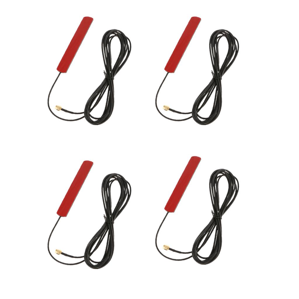 4pcs 3G 4G LTE Patch Antenna External Receiver Transmit with SMA-J Connector