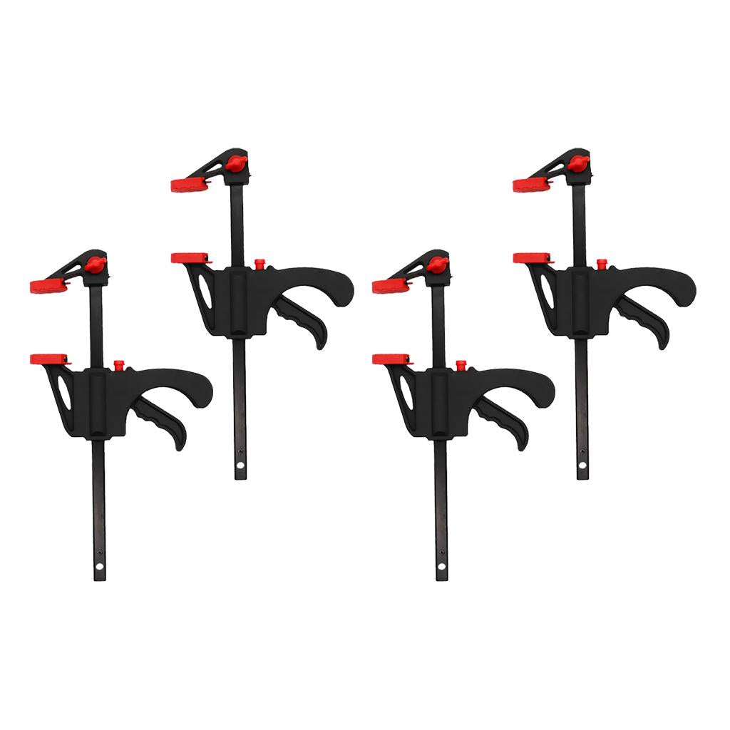 4Pieces F Woodworking Clamp Clip Heavy Duty Woodwork Tool Clamp Random Color
