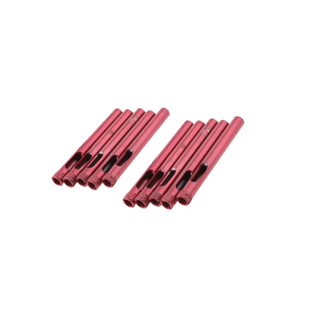 10 pieces Diamond tool drill bit set glass ceramic marble tile 6mm