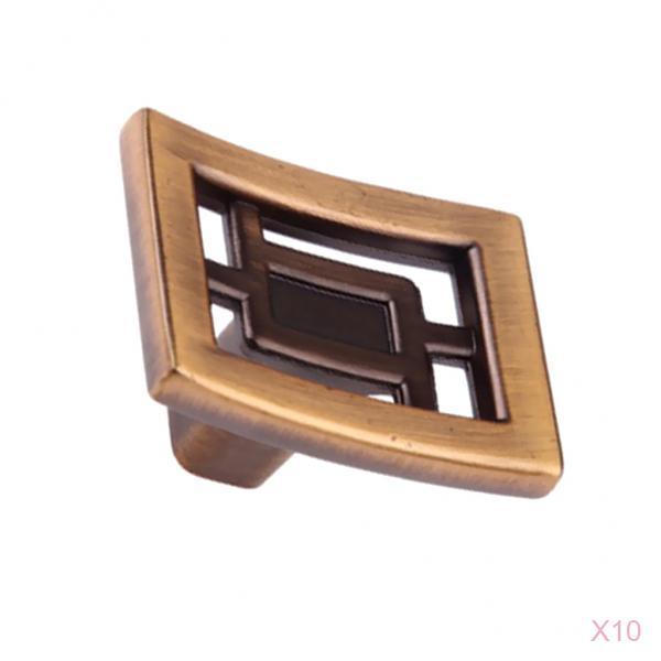 10 Pieces European Style Home Furniture Decor Door Drawer Pull Handle Knob