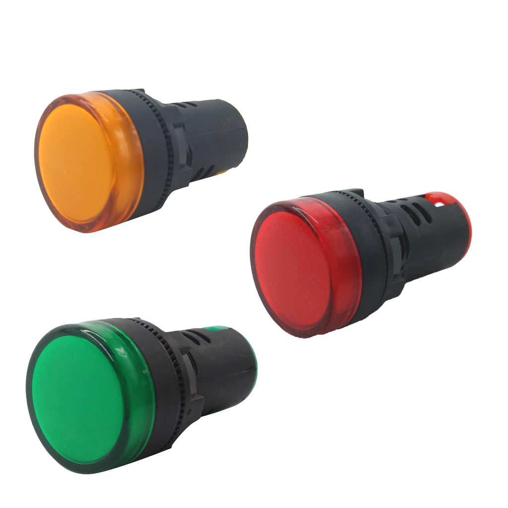 AD16 LED Industrial Signal Indicator Lamp Light Red Green Yellow
