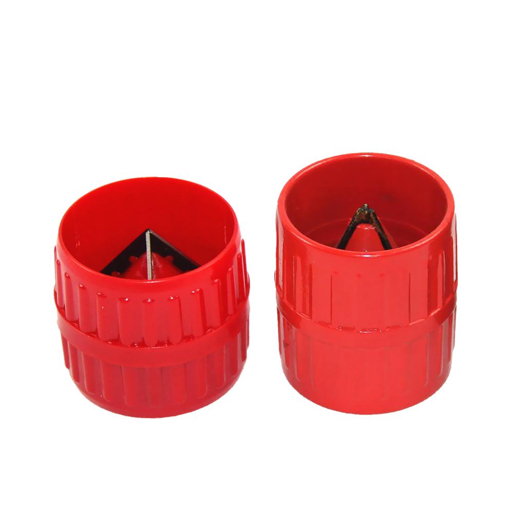 2 Pieces Internal External Tube Metal Tubes Heavy Duty Deburring Tool