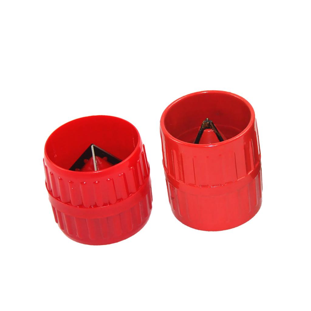 2 Pieces Internal External Tube Metal Tubes Heavy Duty Deburring Tool