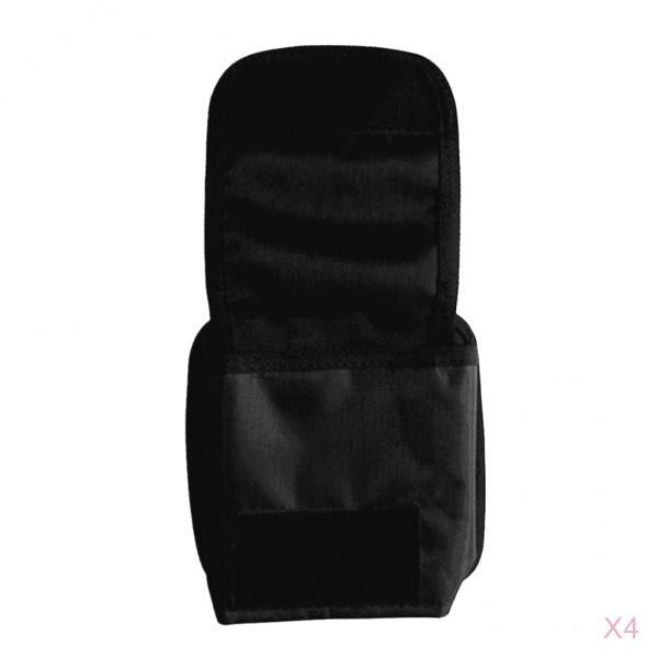 4 Pieces Scuba Diving Snorkeling Spare Weight Belt Pocket Bag Pouch- 20Kg