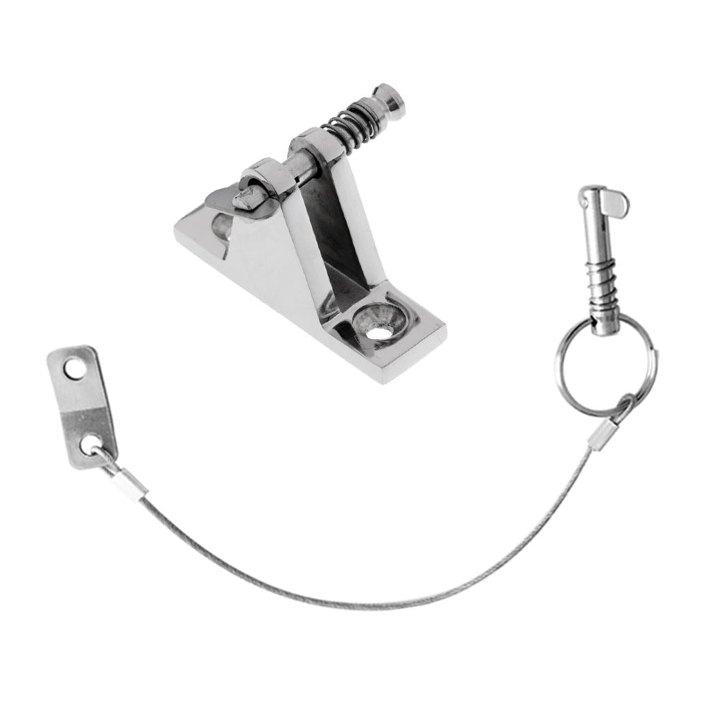 316 Stainless Steel Quick Release Pin Lanyard for Boat Deck Hinge