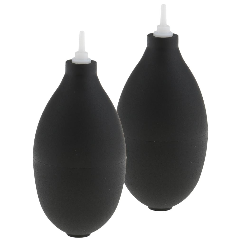 2x Air Puffer Blower Glue Quick Pump Dryer for False Eyelash Extension Black