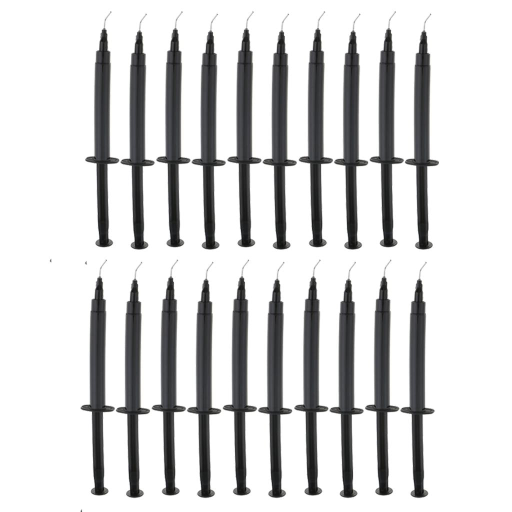 20 Pieces Dental Teeth Whitening Gingival Gum Dam Barrier Syringes Protector