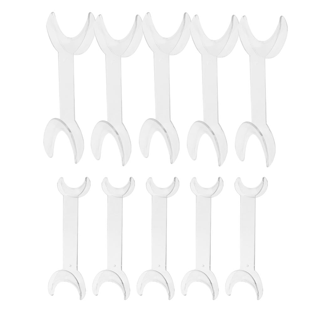 10 Pieces Dental Intraoral Cheek Mouth Lip Retractor Opener Small Large