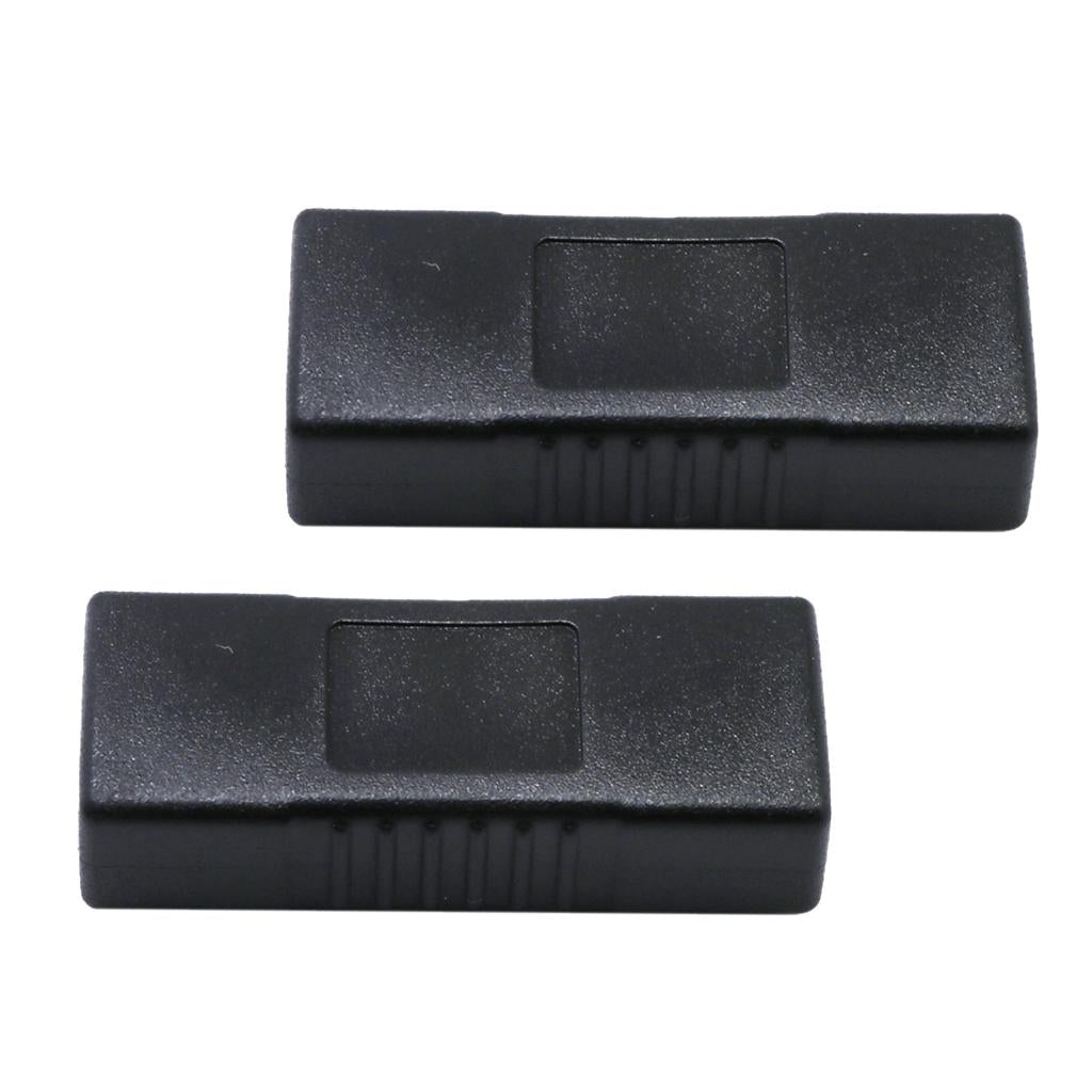 2 Pieces USB 3.0 Type A Female to Female Adapter Coupler Changer Connector