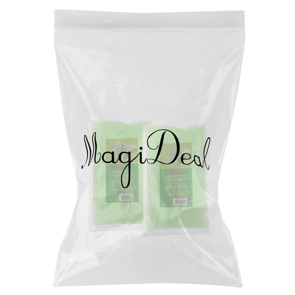 2x Paraffin Wax Hand & Feet Care Moisturizing Refill Liquid Bath Spa Jasmine