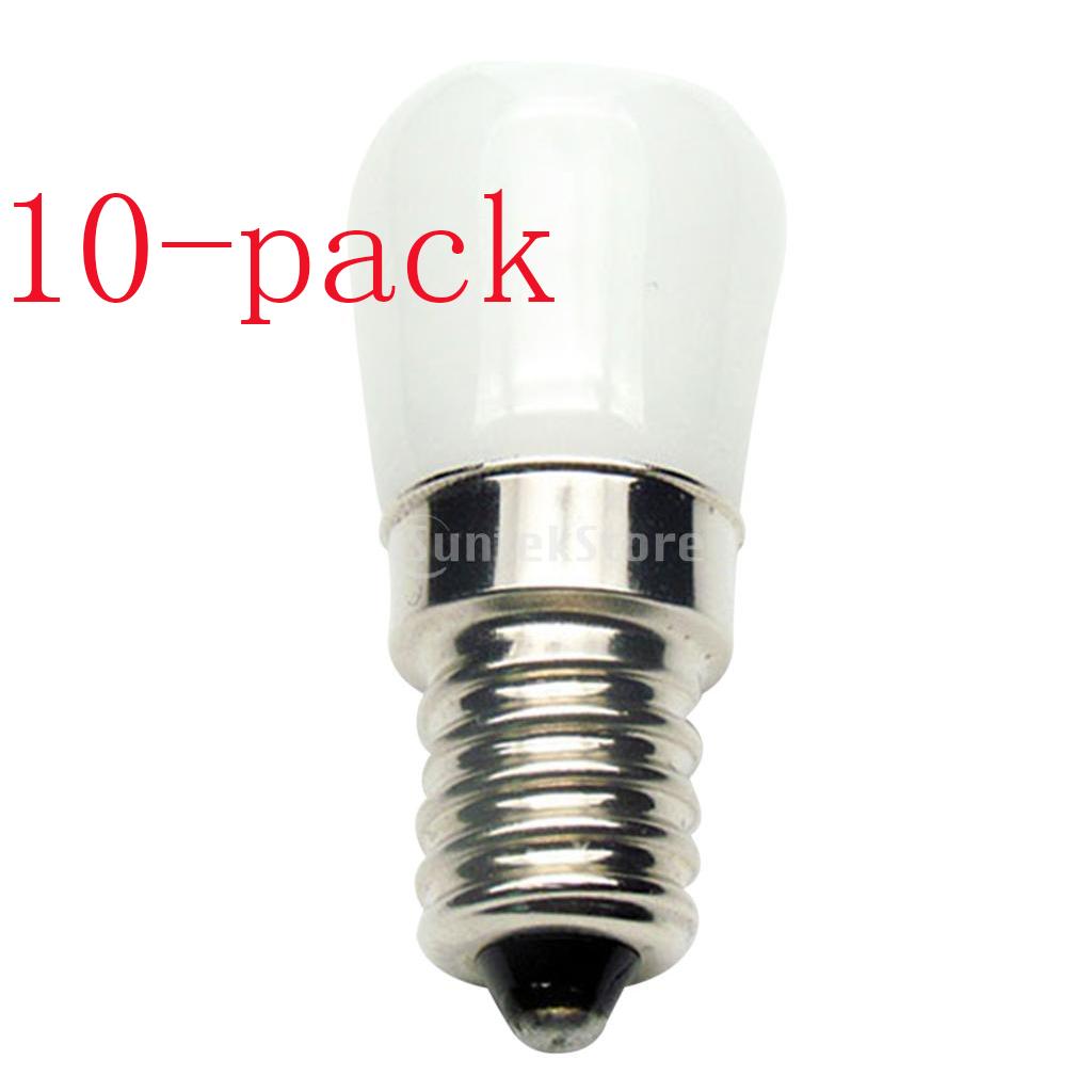 10-Pack 2W LED Light Bulb Reflector Lamp Spotlight Replacement Bulb E14 Warm