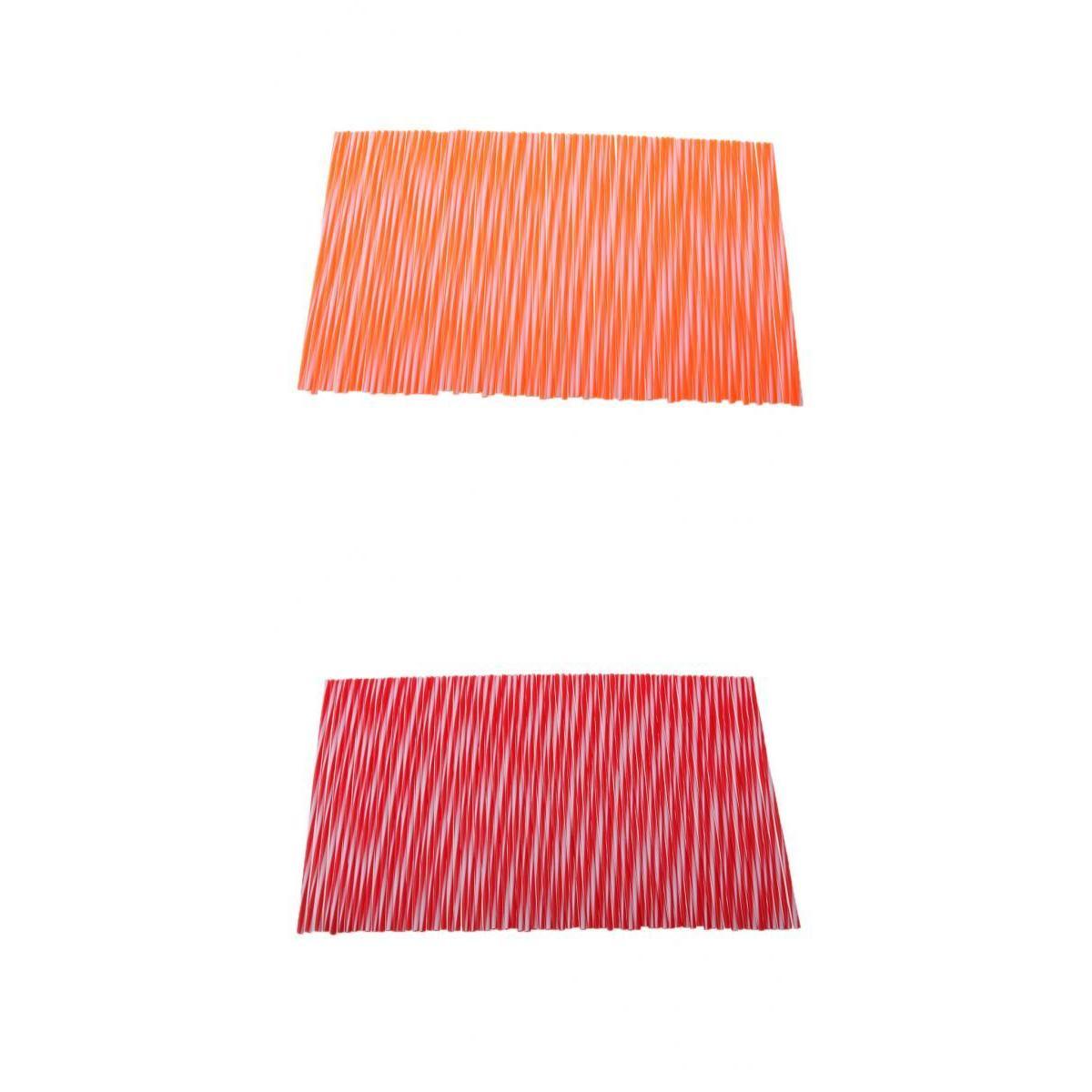 150Pcs 24cm Motocycle Wheel Rim Spoke Wraps Skins Cover Red and Orange