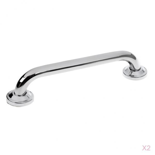 2 Pieces Stainless Steel 13'' Boat Polished Marine Grab Handle Handrail 33cm