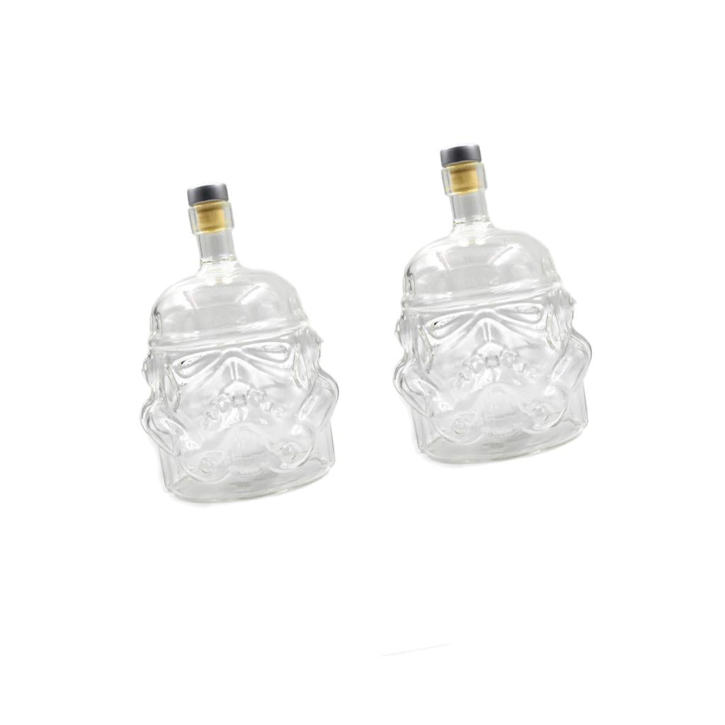 650ml Transparent Glass Decanter Wine Whisky Liquor Alcohol Glass Bottle Set