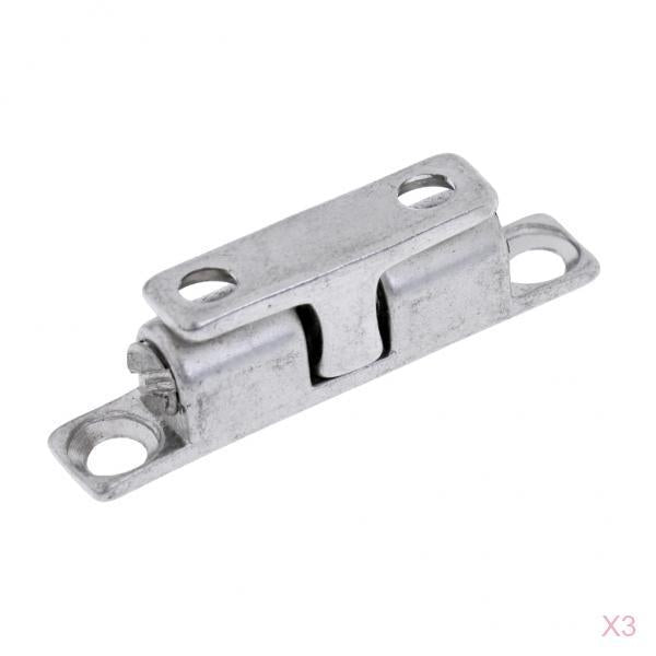 3Pcs Boat Motorhome Cupboard Cabinet Steel Ball Catch Door Latch Bolt